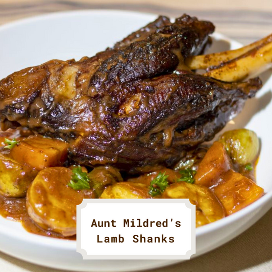 Aunt Mildred's Lamb Shanks Recipe