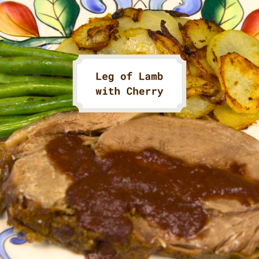 Leg of Lamb with Cherry Sauce