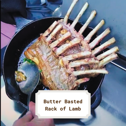 Butter Basted Rack of Lamb