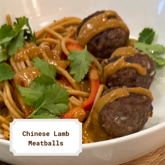 Chinese Lamb Meatballs